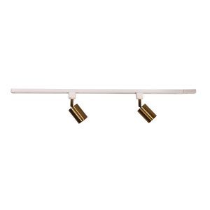 BRIDGE.2 TRACK WHITE + BRASS