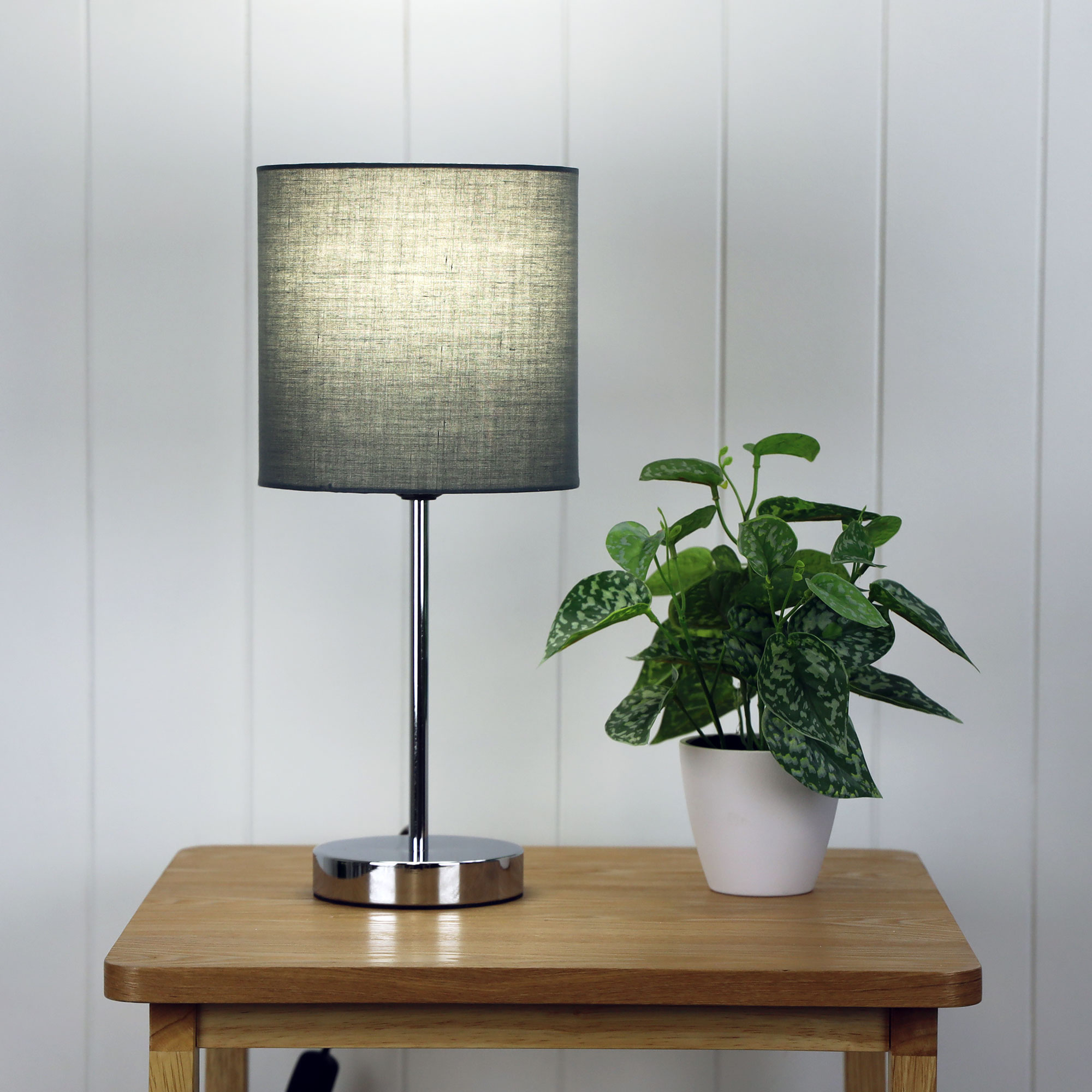 ZOLA TABLE LAMP GREY - Image 2