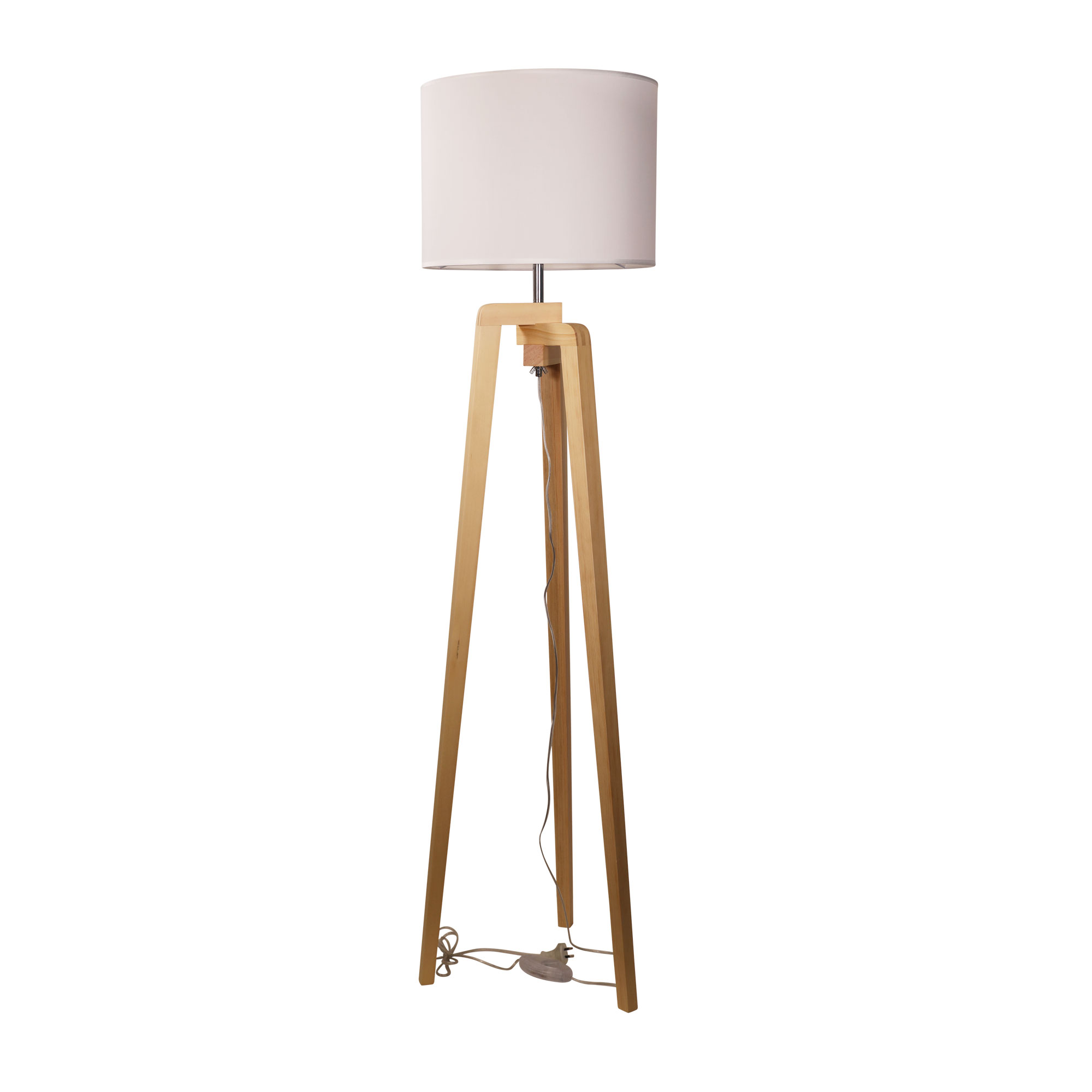LUND COMPLETE FLOOR LAMP WHITE - Image 3