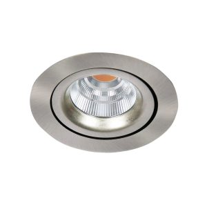 GYRO LED 2700K Brushed Steel