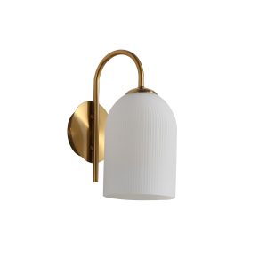 ARLEY WALL LIGHT SATIN BRASS