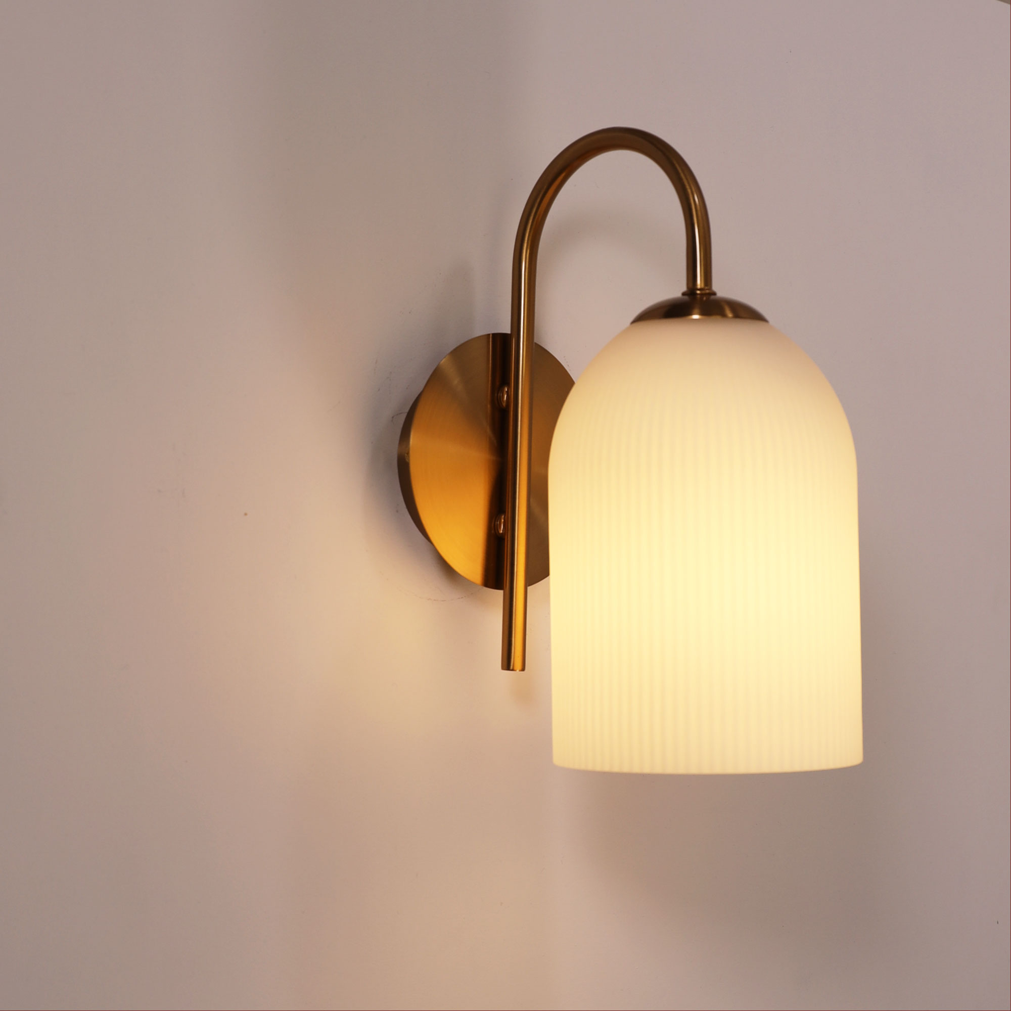 ARLEY WALL LIGHT SATIN BRASS - Image 2