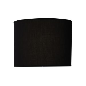 40CM DRUM SHADE BLACK