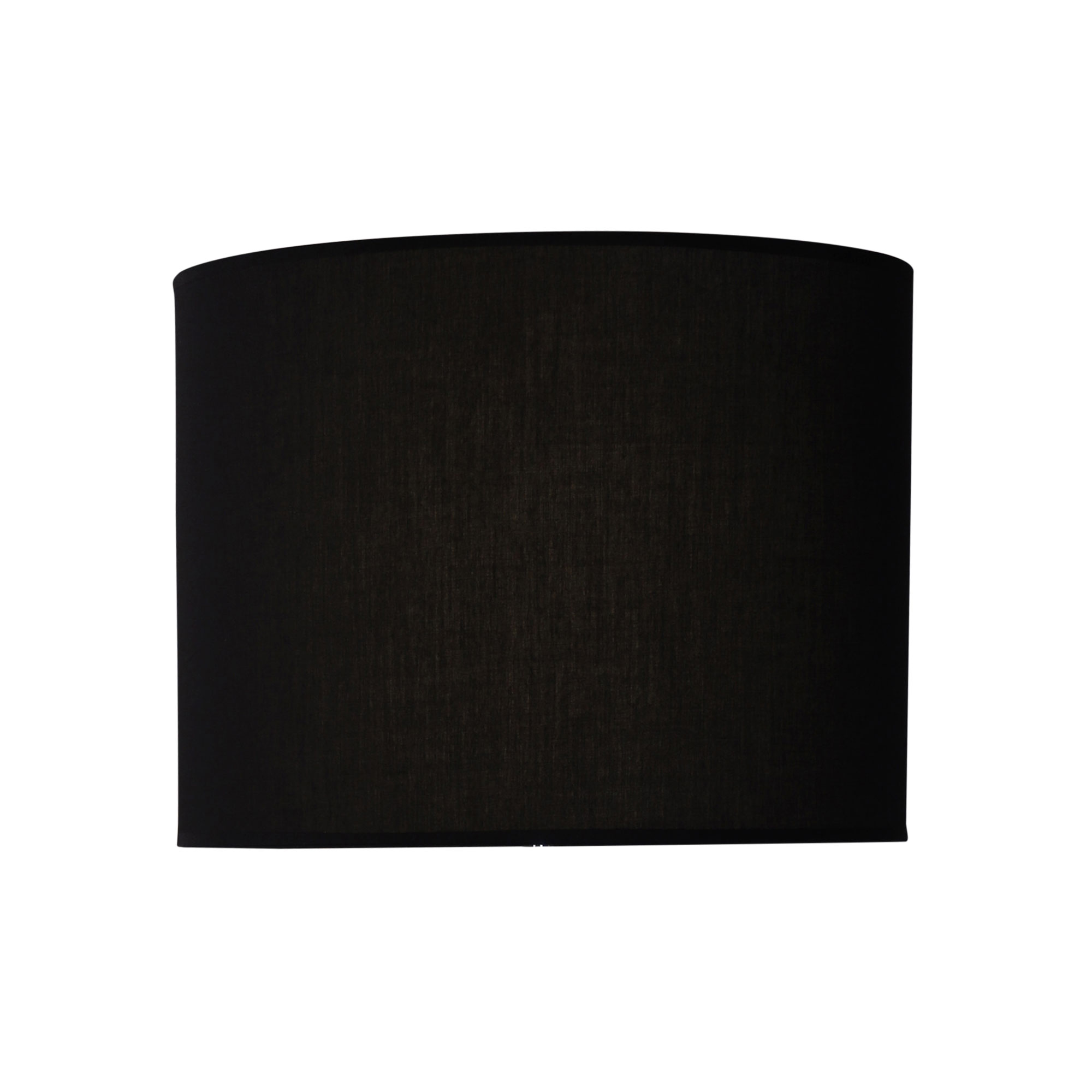40CM DRUM SHADE BLACK