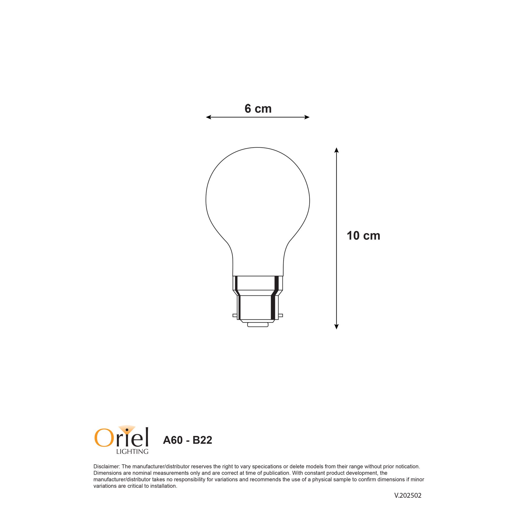 MATT OPAL FILAMENT LED A60 4000K B22 - Image 2