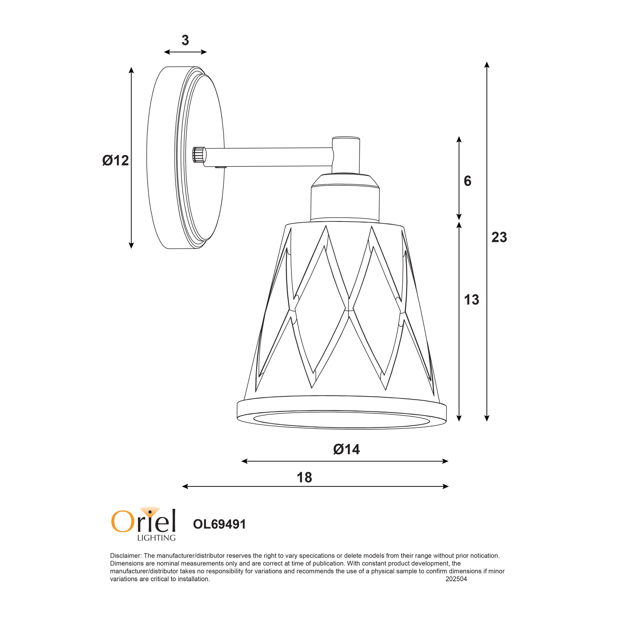 DRAM WALL LIGHT CLEAR - Image 4