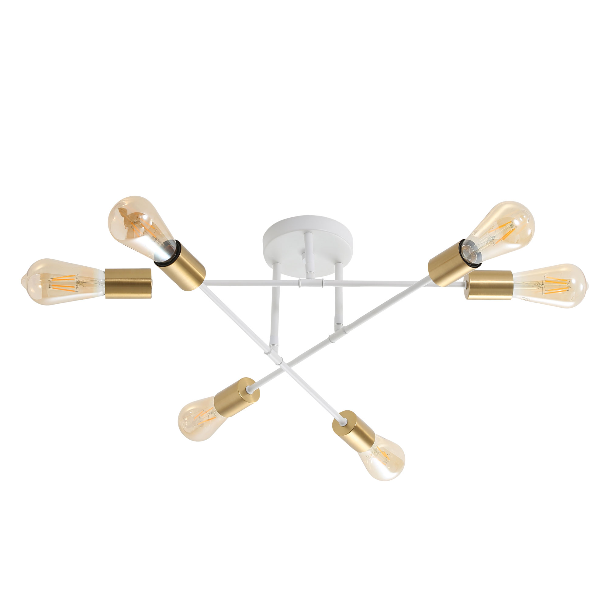 MUNA.6 WHITE + SATIN BRASS - Image 3