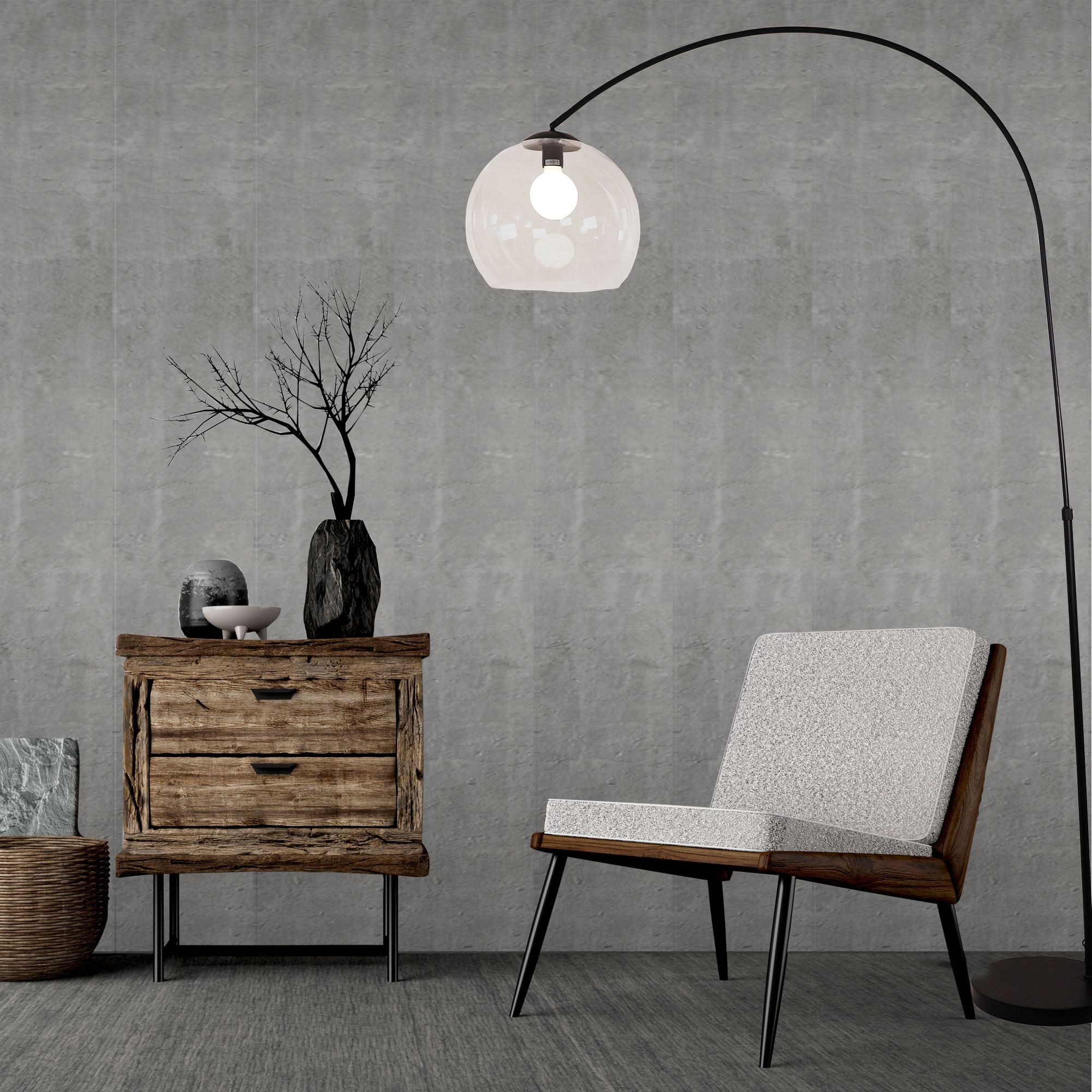 OVER ARC LAMP BK - Image 2