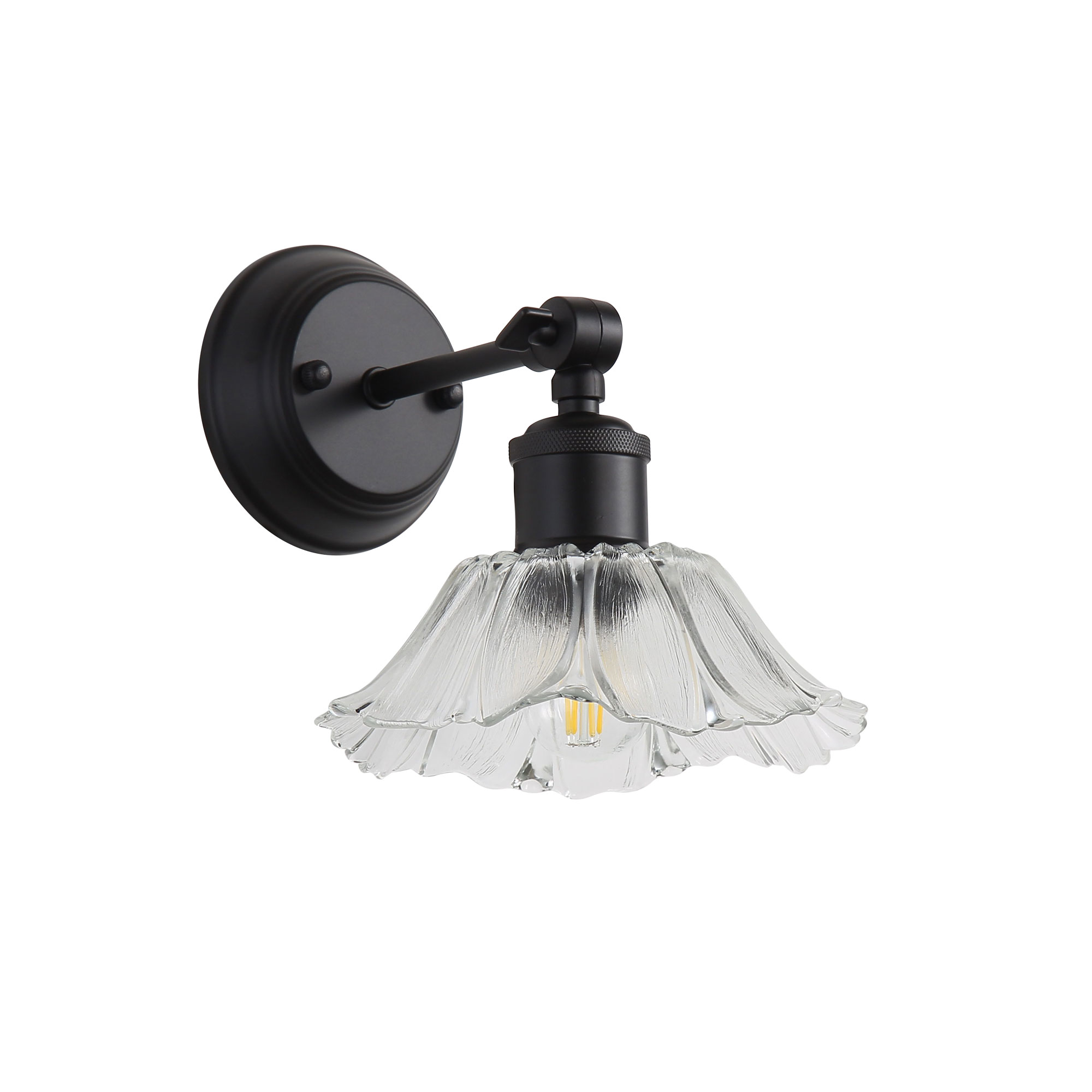 FLEUR CLEAR/BLACK