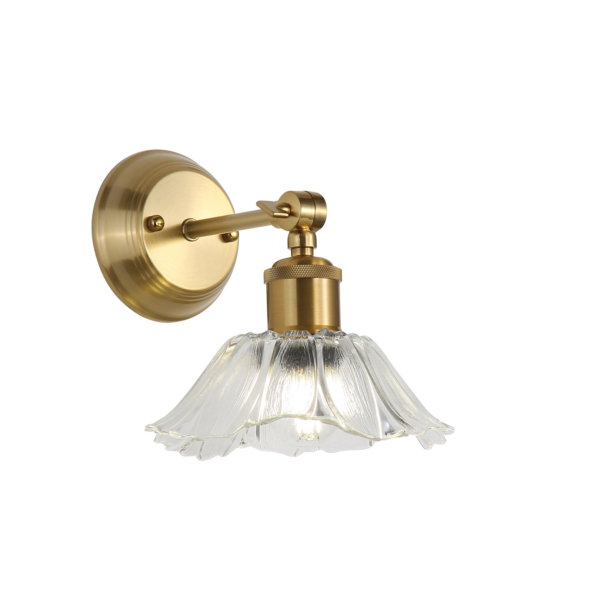 FLEUR CLEAR/SATIN BRASS - Image 3