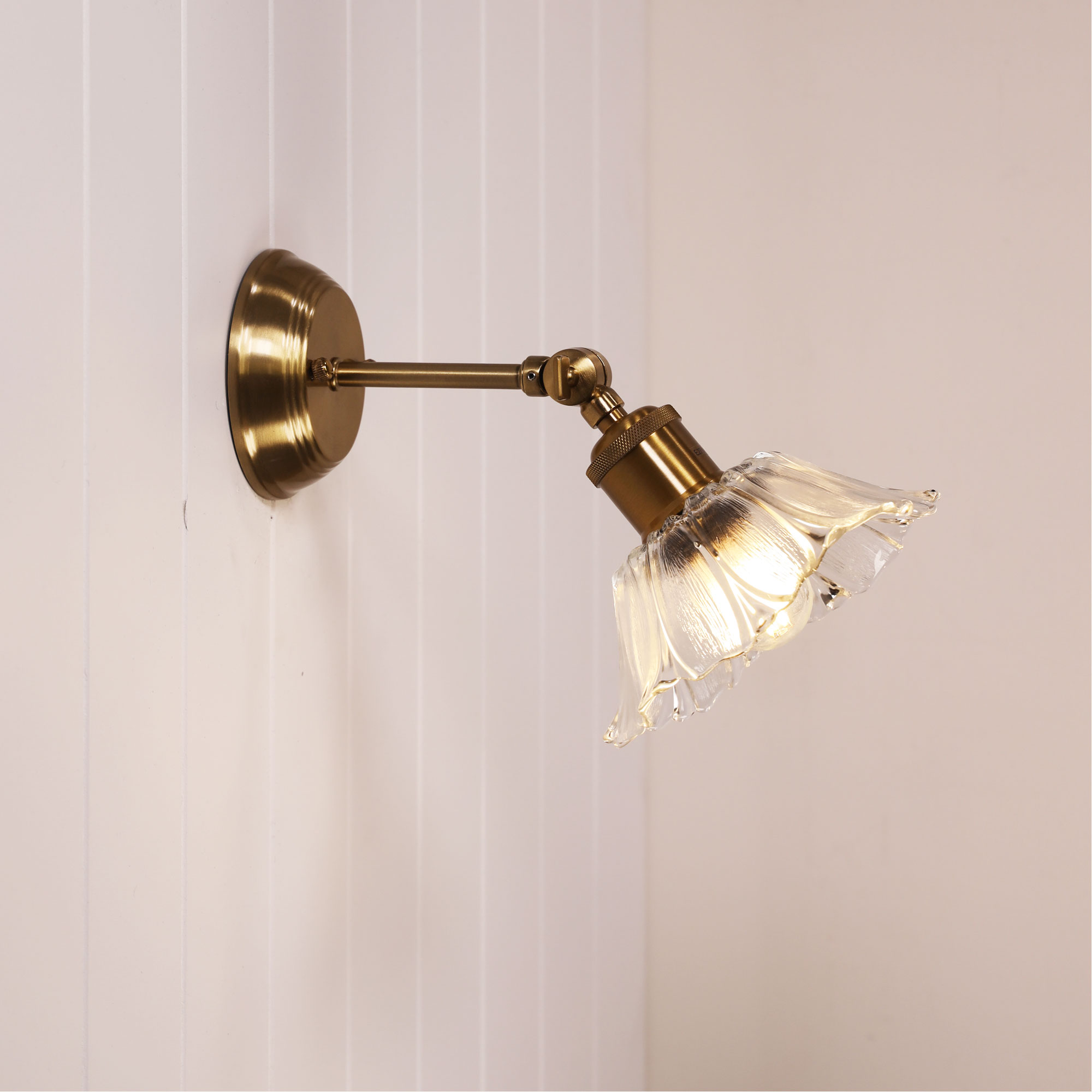 FLEUR CLEAR/SATIN BRASS - Image 2