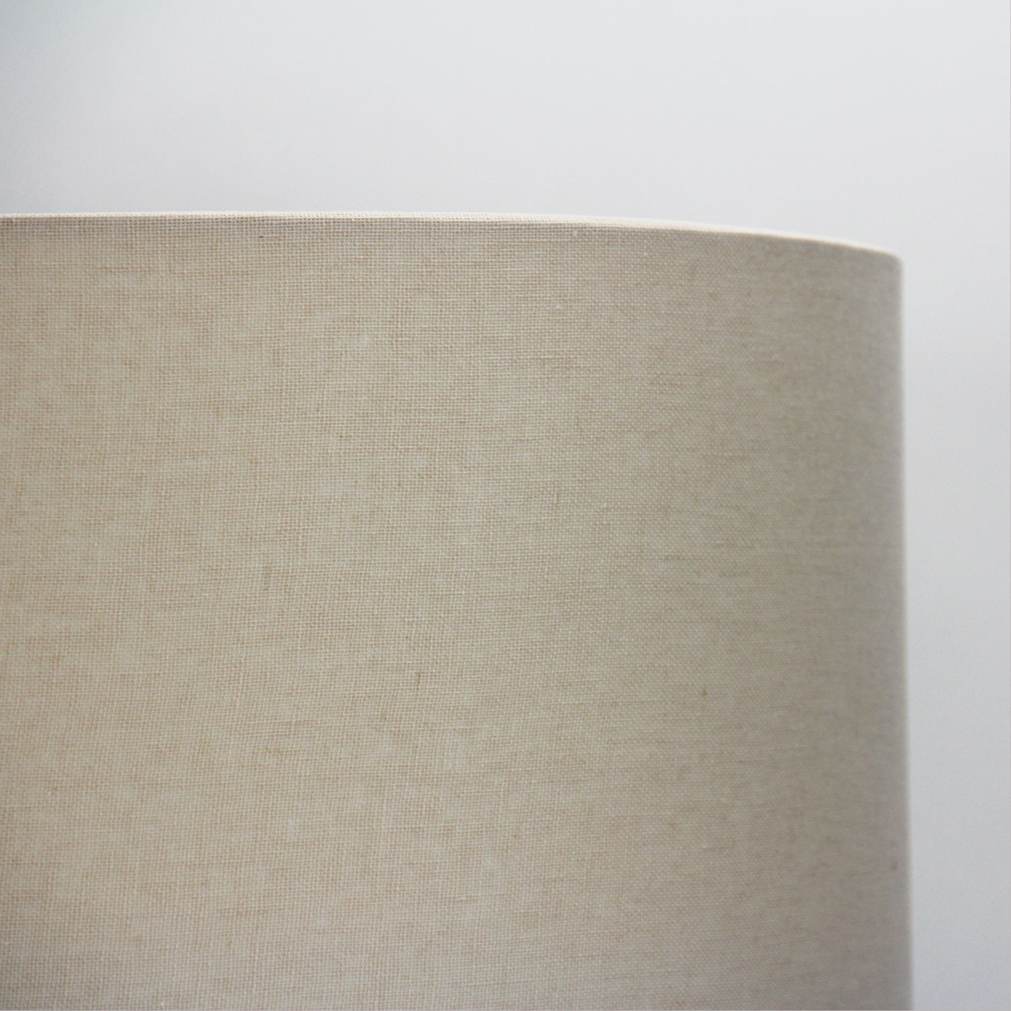 40cm Drum Canvas Burlap Shade - Image 2